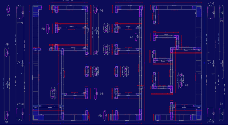 Structural framing plan